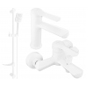 Mexen Sabre Set de baie DF62, alb - 72103DF62-20