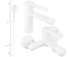 Mexen Sabre Set de baie DF62, alb - 72103DF62-20