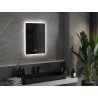 Mexen Sun oglindă de baie iluminată 50 x 70 cm, LED 6000K, anti-abur - 9807-050-070-611-00