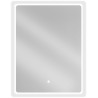Mexen Sun LED-es fürdőszobai tükör, megvilágított, 60 x 80 cm, 6000K, páramentes - 9807-060-080-611-00