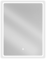 Mexen Sun 60 x 80 cm-es LED-es fürdőszobai tükör, 6000K, párásodásgátló - 9807-060-080-611-00