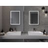 Mexen Taco oglinda de baie iluminată 50 x 70 cm, LED 6000K, anti-aburire - 9805-050-070-611-00