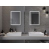 Mexen Taco oglindă de baie iluminată 50 x 70 cm, LED 6000K, antiaburire - 9805-050-070-611-00
