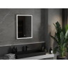 Mexen Taco LED-es fürdőszobai tükör, 60 x 80 cm, 6000K, páramentesítő - 9805-060-080-611-00