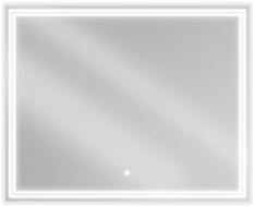 Mexen Taco világító fürdőszobai tükör 100 x 80 cm, LED 6000K, páramentes - 9805-100-080-611-00