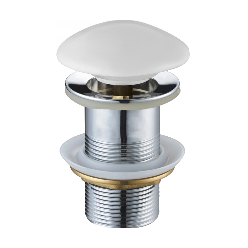 Mexen dop filtru clic-clac rotund, ceramică alb mat - 79910-01