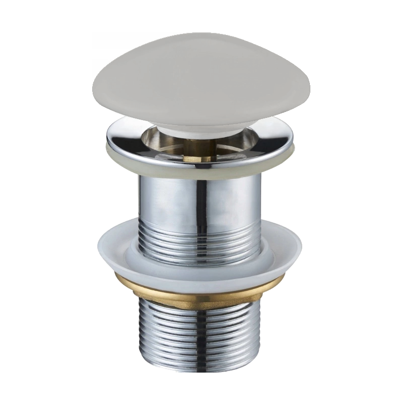 Mexen dop ceramică pop-up rotund, mat gri - 79910-67