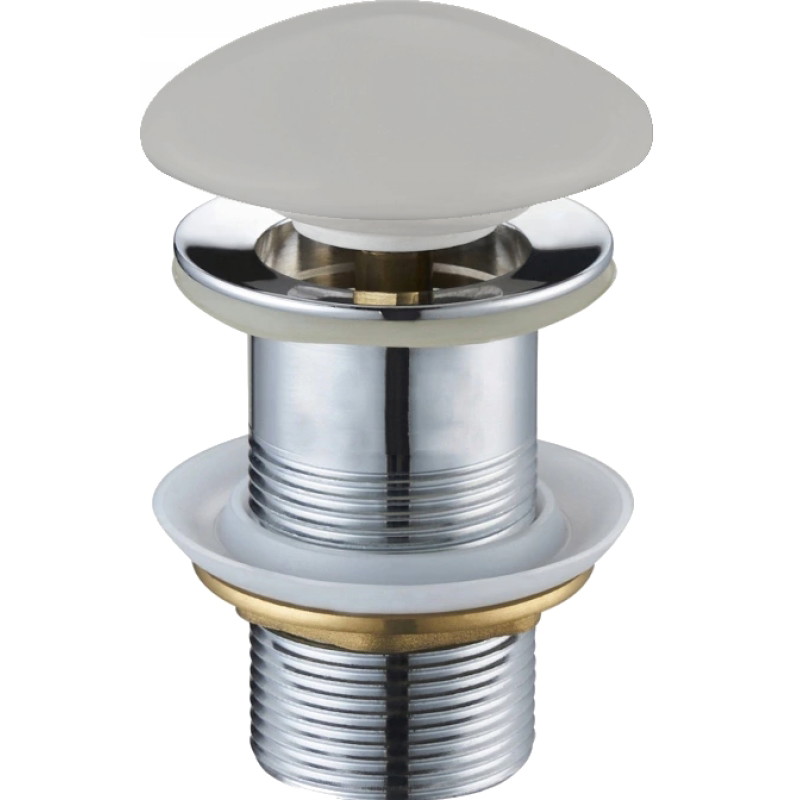 Mexen dop click-clack rotund, gri ceramic mat - 79910-67