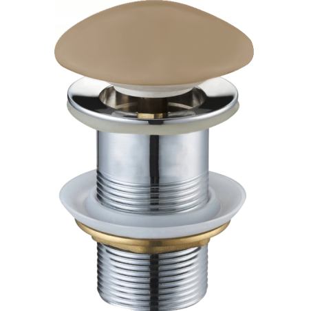 Mexen dop mecanic clic-clac rotund, cappuccino ceramic mat - 79910-64