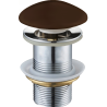 Korek Mexen click-clack rotund, maro ceramic mat - 79910-68