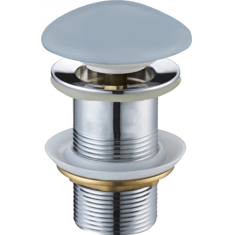 Mexen dop clic-clac rotund, ceramică mată gri-albastru - 79910-69