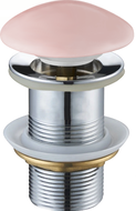 Korek Mexen tip clic-clac rotund, roz ceramic mat - 79910-44