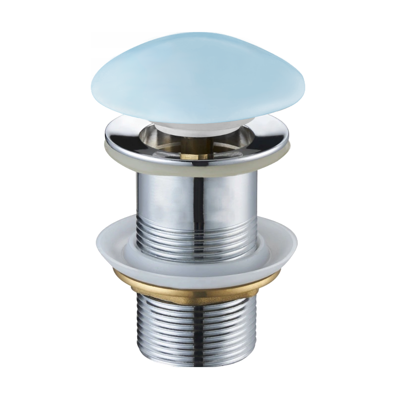 Mexen dop ceramic mat rotund, albastru - 79910-49