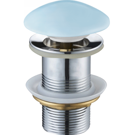 Mexen dop ceramic mat rotund, albastru - 79910-49