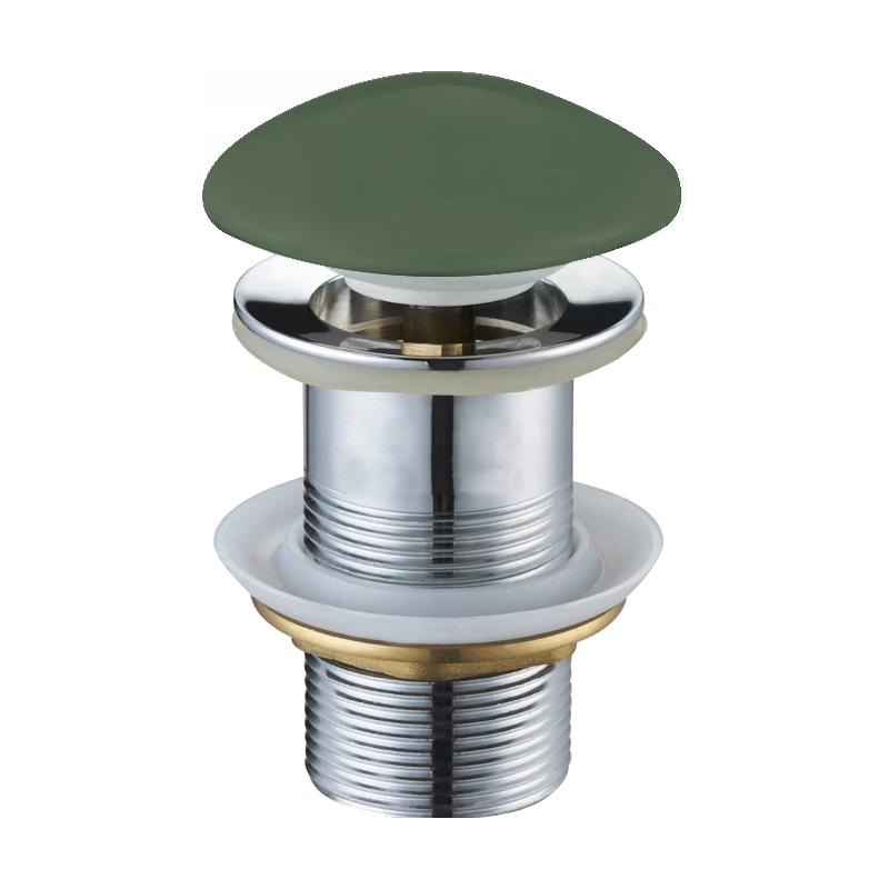 Mexen dop ceramică klik-klak rotund, khaki mat - 79910-43