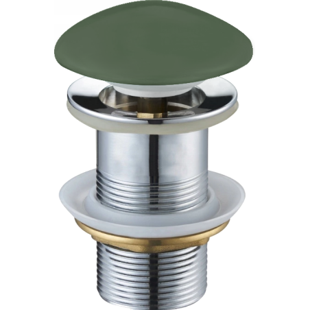 Mexen dop ceramică klik-klak rotund, khaki mat - 79910-43