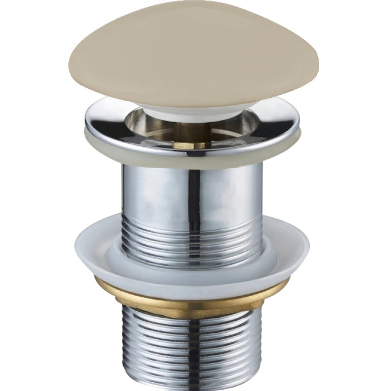 Mexen dop clic-clac rotund, ceramic bej mat - 79910-62