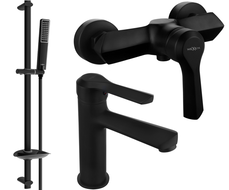 Mexen Sabre DB72 set de duș, negru - 72104DB72-70