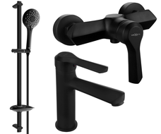 Mexen Sabre DB74 set de duș, negru - 72104DB74-70