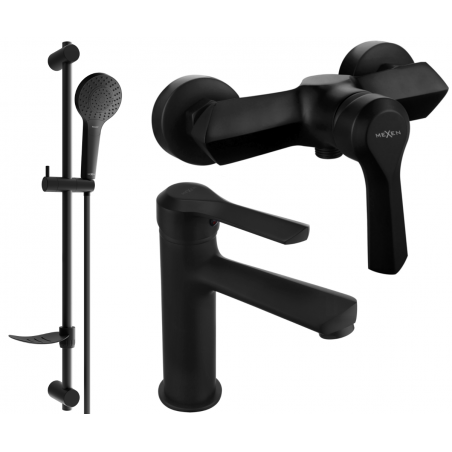 Mexen Sabre Set de duș DF05, negru - 72104DF05-70