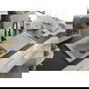 Mexen Leo chiuvetă de granit cu un compartiment, cu picurător și baterie de bucătărie Aster, Bej - 6501-69-73450-70-B