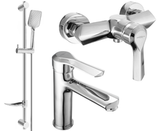 Mexen Sabre Set de duș DF62, crom - 72104DF62-00