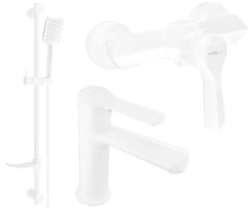 Mexen Sabre Set de duș DF62, alb - 72104DF62-20