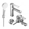 Mexen Sabre R05 fürdőkád készlet, króm - 72103R05-00