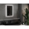 Mexen Zusa oglindă de baie iluminată 50 x 70 cm, LED 6000K, anti-ceață - 9808-050-070-611-00