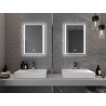 Mexen Zusa oglindă de baie iluminată 50 x 70 cm, LED 6000K, anti-ceață - 9808-050-070-611-00