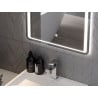 Mexen Zusa megvilágított fürdőszobai tükör 50 x 70 cm, LED 6000K, anti-pára - 9808-050-070-611-00