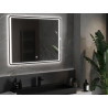 Mexen Zusa oglindă de baie iluminată 100 x 80 cm, LED 6000K, anti-aburire - 9808-100-080-611-00