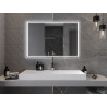 Mexen Zusa oglindă de baie iluminată 120 x 80 cm, LED 6000K, anti-aburire - 9808-120-080-611-00