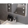 Mexen Ner megvilágított fürdőszobai tükör 100 x 80 cm, LED 6000K, páramentes - 9809-100-080-611-00