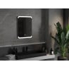 Mexen Nida oglindă de baie iluminată 50 x 70 cm, LED 6000K, anti-aburire - 9806-050-070-611-00