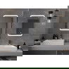 Mexen Nida megvilágított fürdőszobai tükör 50 x 70 cm, LED 6000K, anti-pára - 9806-050-070-611-00