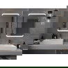 Mexen Nida megvilágított fürdőszobai tükör 60 x 80 cm, LED 6000K, anti-pára - 9806-060-080-611-00