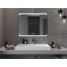 Mexen Nida világított fürdőszobai tükör 100 x 80 cm, LED 6000K, páramentesítő - 9806-100-080-611-00