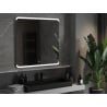 Mexen Nida oglindă de baie iluminată 100 x 100 cm, LED 6000K, anti-aburire - 9806-100-100-611-00