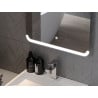 Mexen Nida megvilágított fürdőszobai tükör 140 x 80 cm, LED 6000K, anti-pára - 9806-140-080-611-00