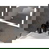 Mexen Onyx megvilágított fürdőszobai tükör kozmetikai tükörrel 60 x 80 cm, LED 6000K, anti-pára - 9813-060-080-611-00
