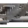 Mexen Onyx oglindă iluminată de baie cu oglindă cosmetică 100 x 80 cm, LED 6000K, anti aburire - 9813-100-080-611-00