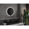 Mexen Rose megvilágított fürdőszobai tükör 70 x 70 cm, LED 6000K, anti-pára - 9810-070-070-611-00
