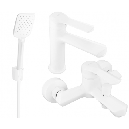 Mexen Sabre R62 set cadă, alb - 72103R62-20