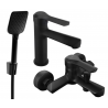 Mexen Sabre R62 set de baie, negru - 72103R62-70