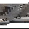 Mexen Erma megvilágított fürdőszobai tükör 100 x 80 cm, LED 6000K, anti-pára, fekete szegély - 9814-100-080-611-70