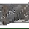 Mexen Orla oglindă iluminată de baie 50 x 70 cm, LED 6000K, anti aburire, ramă neagră - 9815-050-070-611-70
