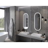 Mexen Bono oglindă de baie iluminată 45 x 120 cm, LED 6000K, antiaburire - 9816-045-120-611-00