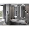Oglindă de baie Mexen Bono iluminată 55 x 155 cm, LED 6000K, anti-abur - 9816-055-155-611-00