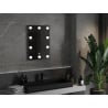 Mexen Dona oglindă iluminată de baie 50 x 70 cm, LED 6000K, anti aburire - 9818-050-070-611-00